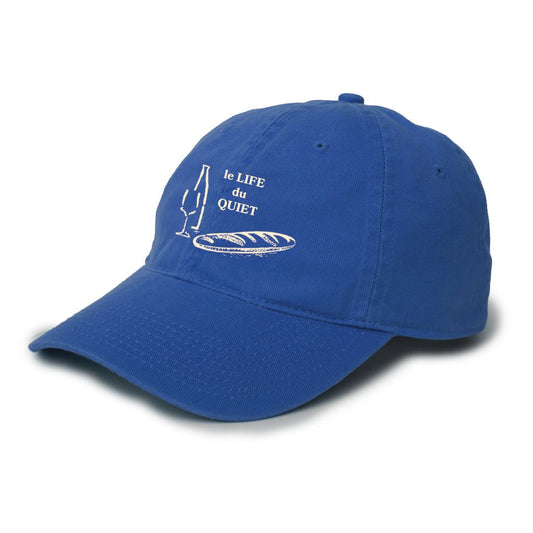 The Quiet Life Wine & Cheese Dad Hat Royal