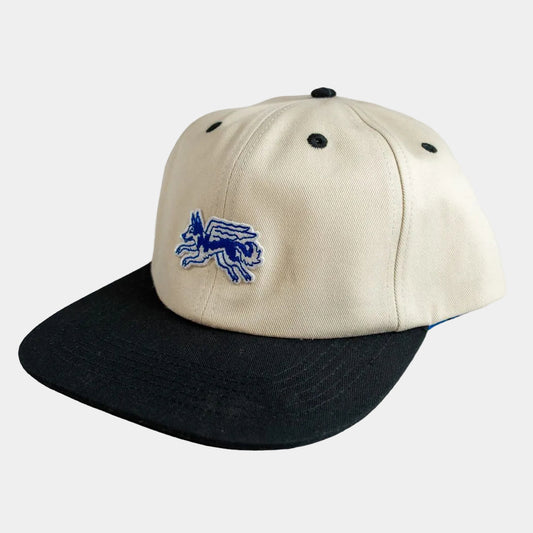 Olympia Supply Co. Juno Patch Snapback Hat Cream - Black