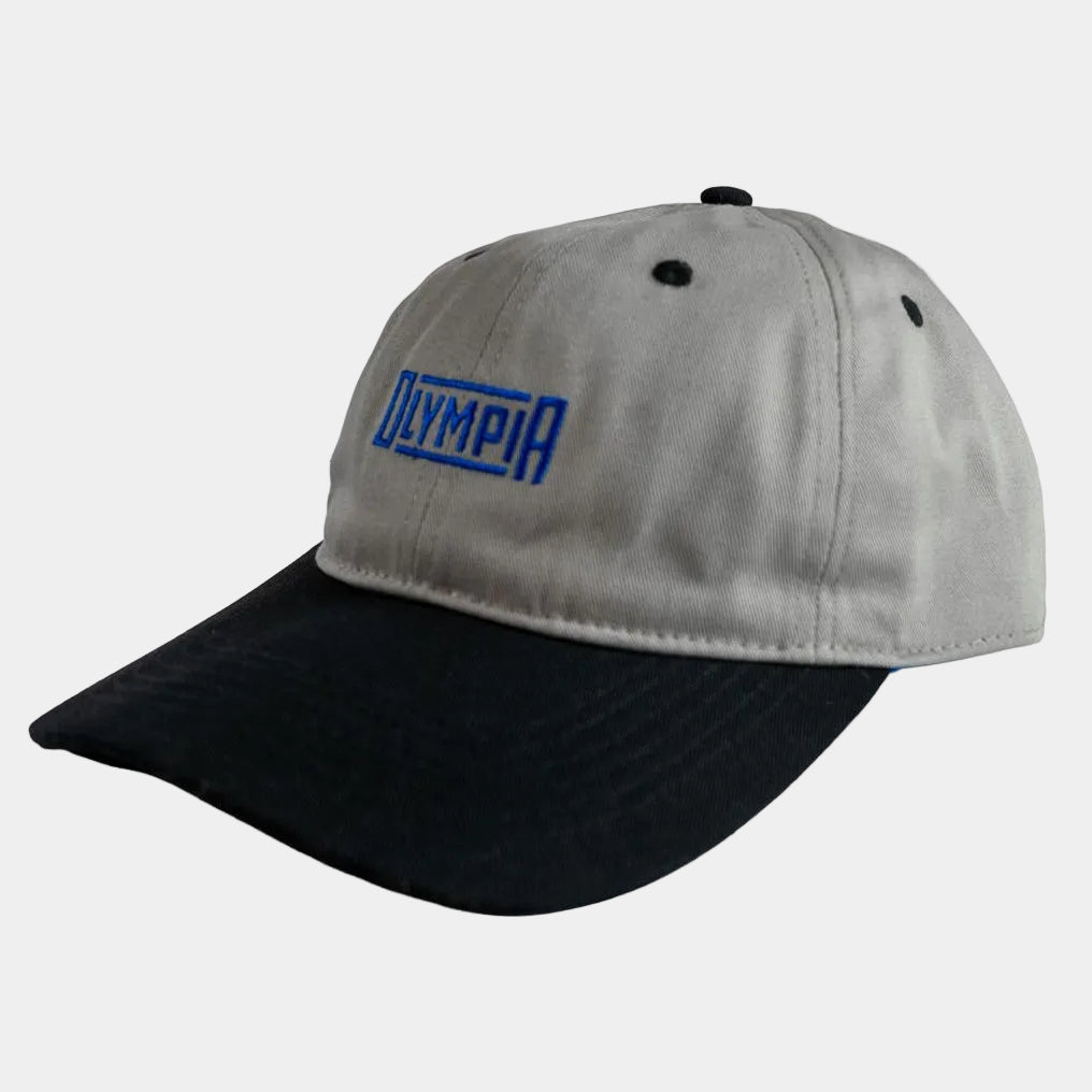 Olympia Supply Co. Staple Snapback Hat Grey - Black