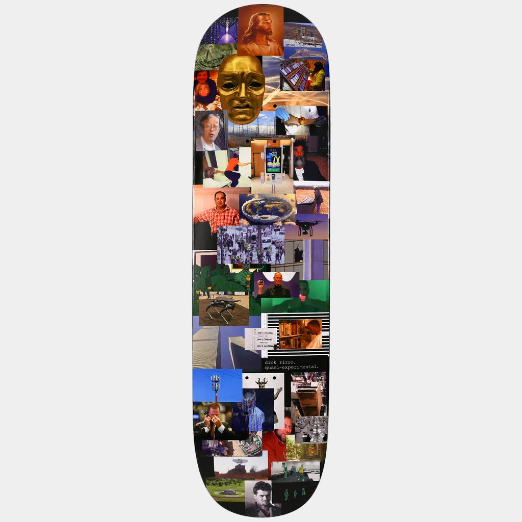 Quasi Skateboards Dick Rizzo Psyop Deck 8.25"