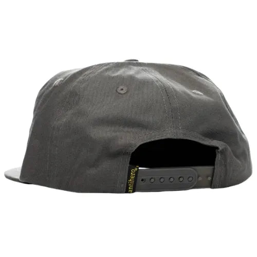 Anti Hero Skateboards Motorized Snapback Hat Charcoal