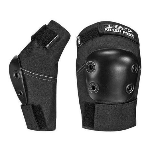 187 Pro Elbow Pads Black-Black Sheep Skate Shop