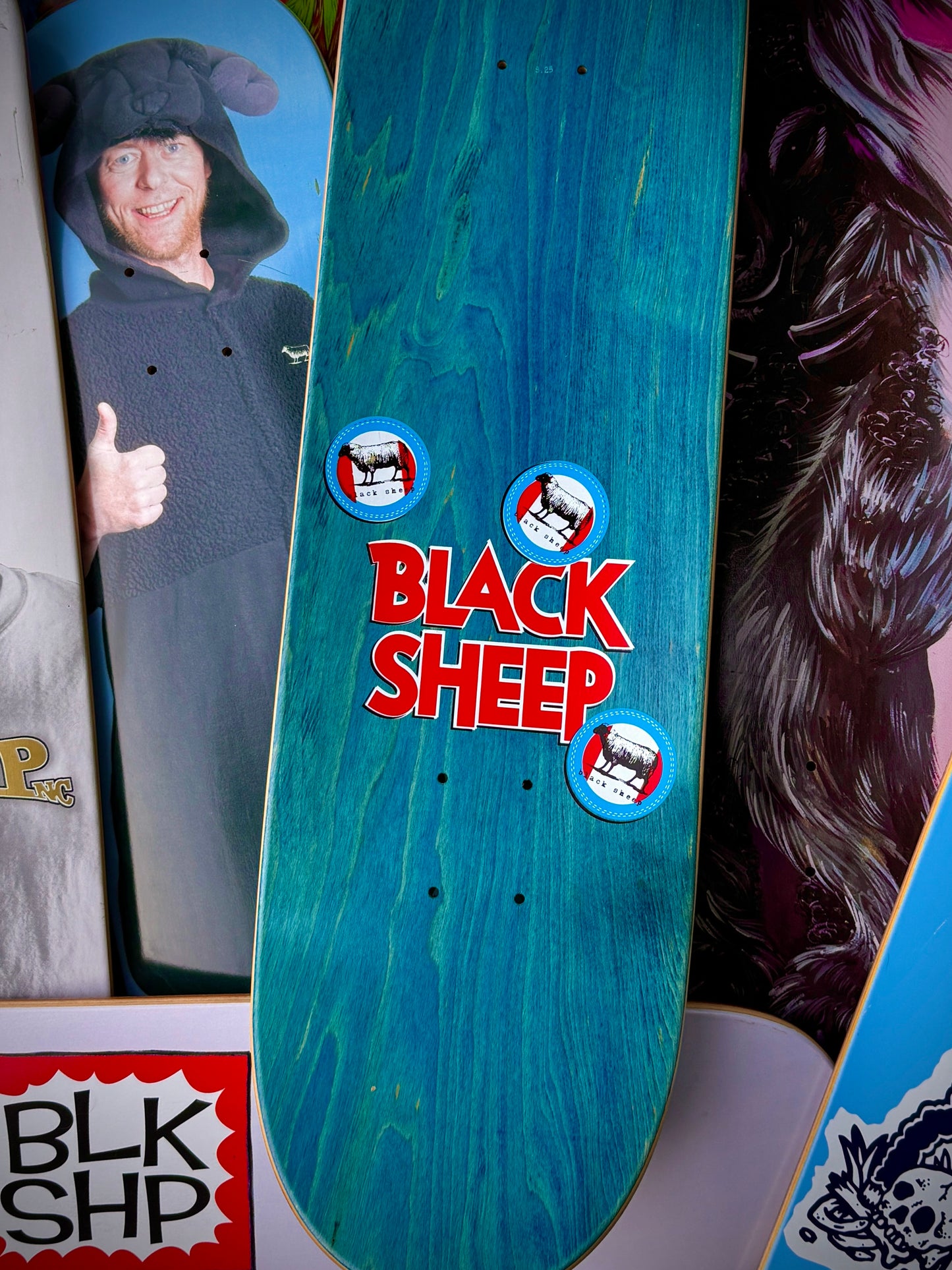 Todd Bratrud x Black Sheep "Farley" Skate Deck