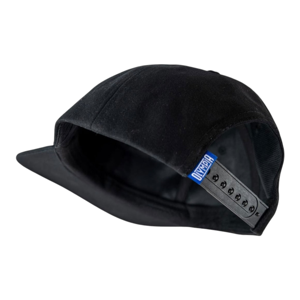 Olympia Supply Co. Juno Patch Snapback Hat Black