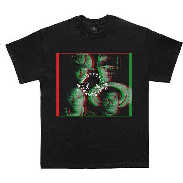 A Tribe Called Quest Double Exposure T-Shirt Black-Black Sheep Skate Shop