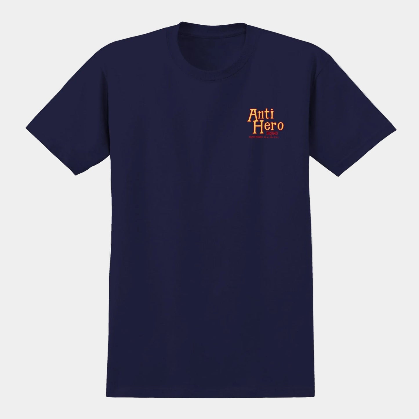 Anti Hero Skateboards Homers T-Shirt Navy