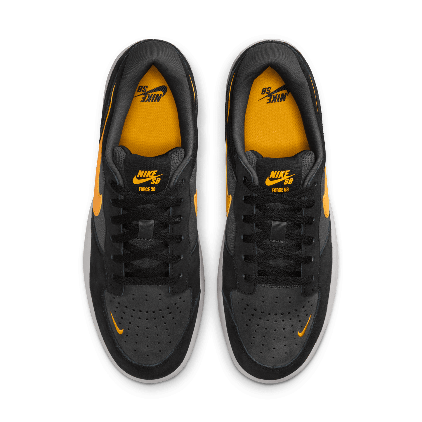 Nike SB Force 58 Black - University Gold - Anthracite