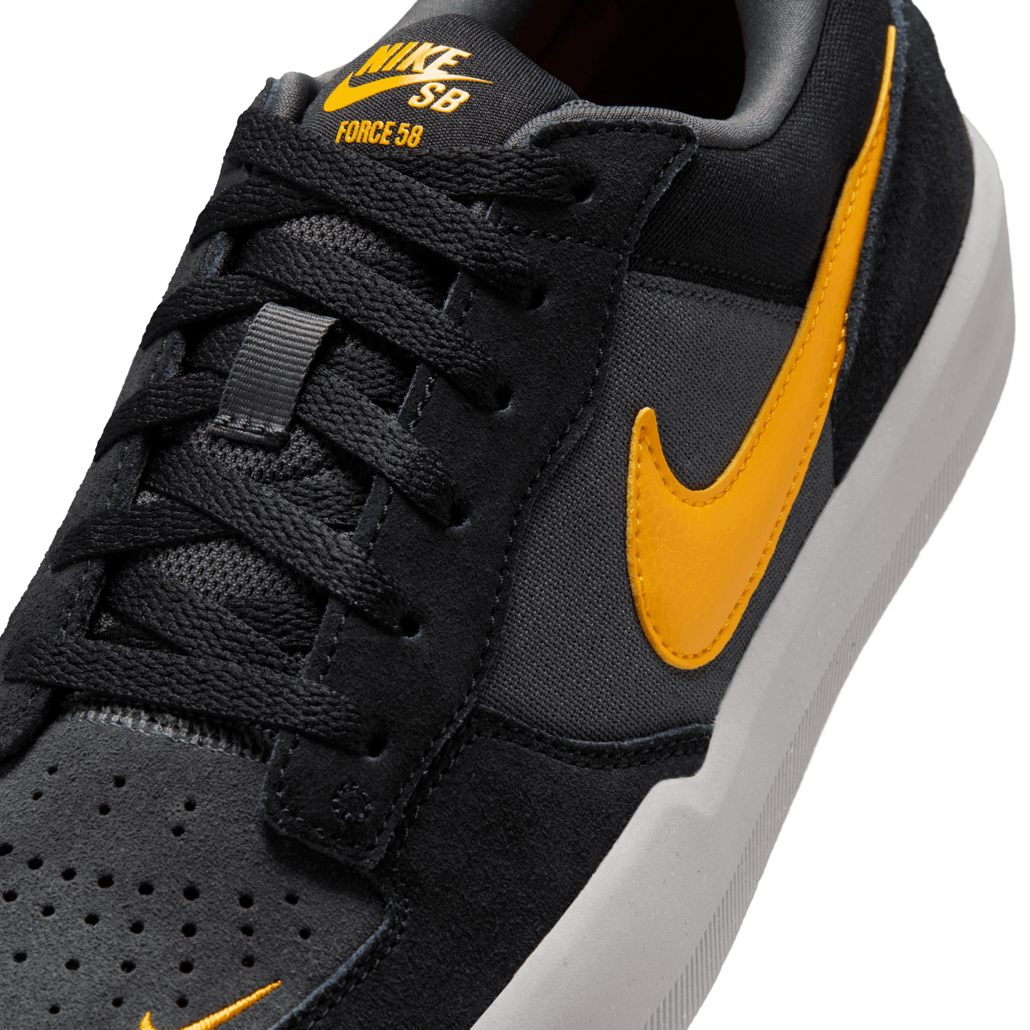 Nike SB Force 58 Black - University Gold - Anthracite