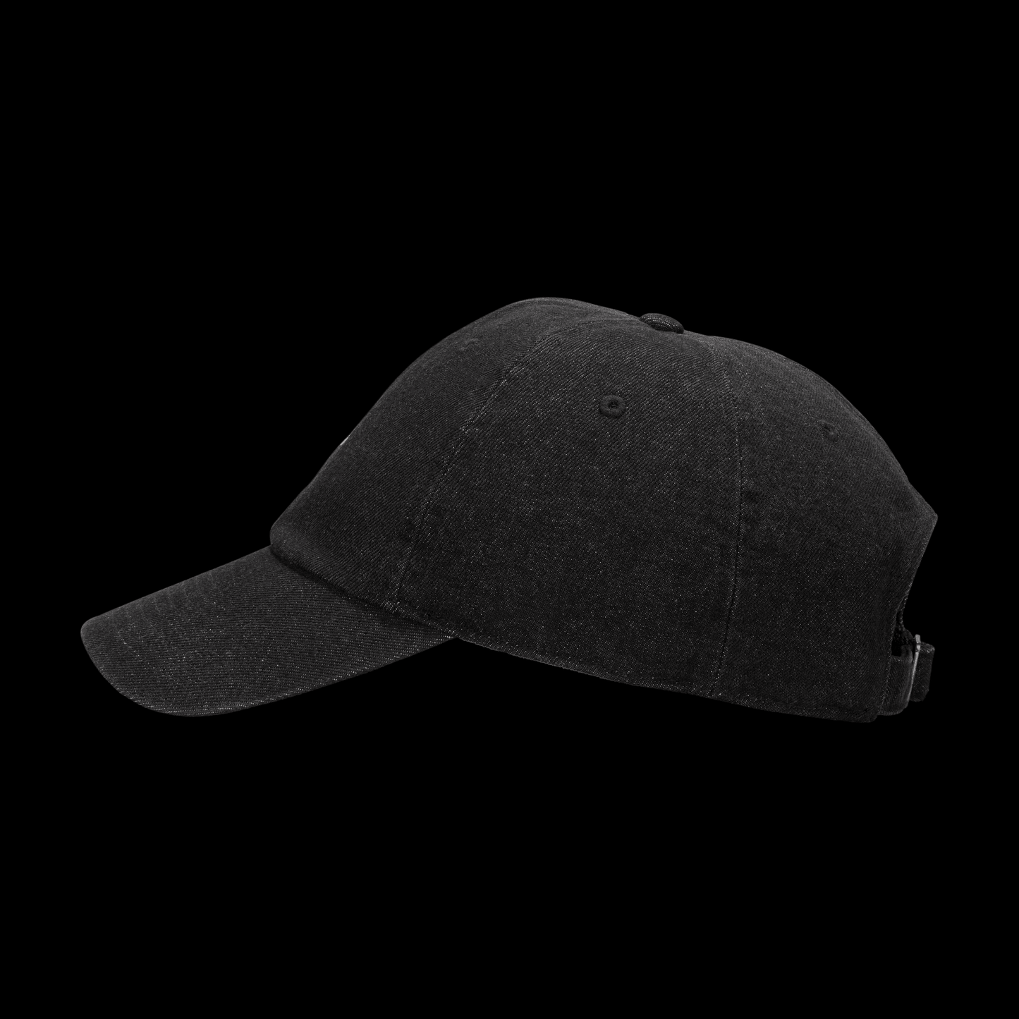 Nike Club Unstructured Denim Cap Black - White