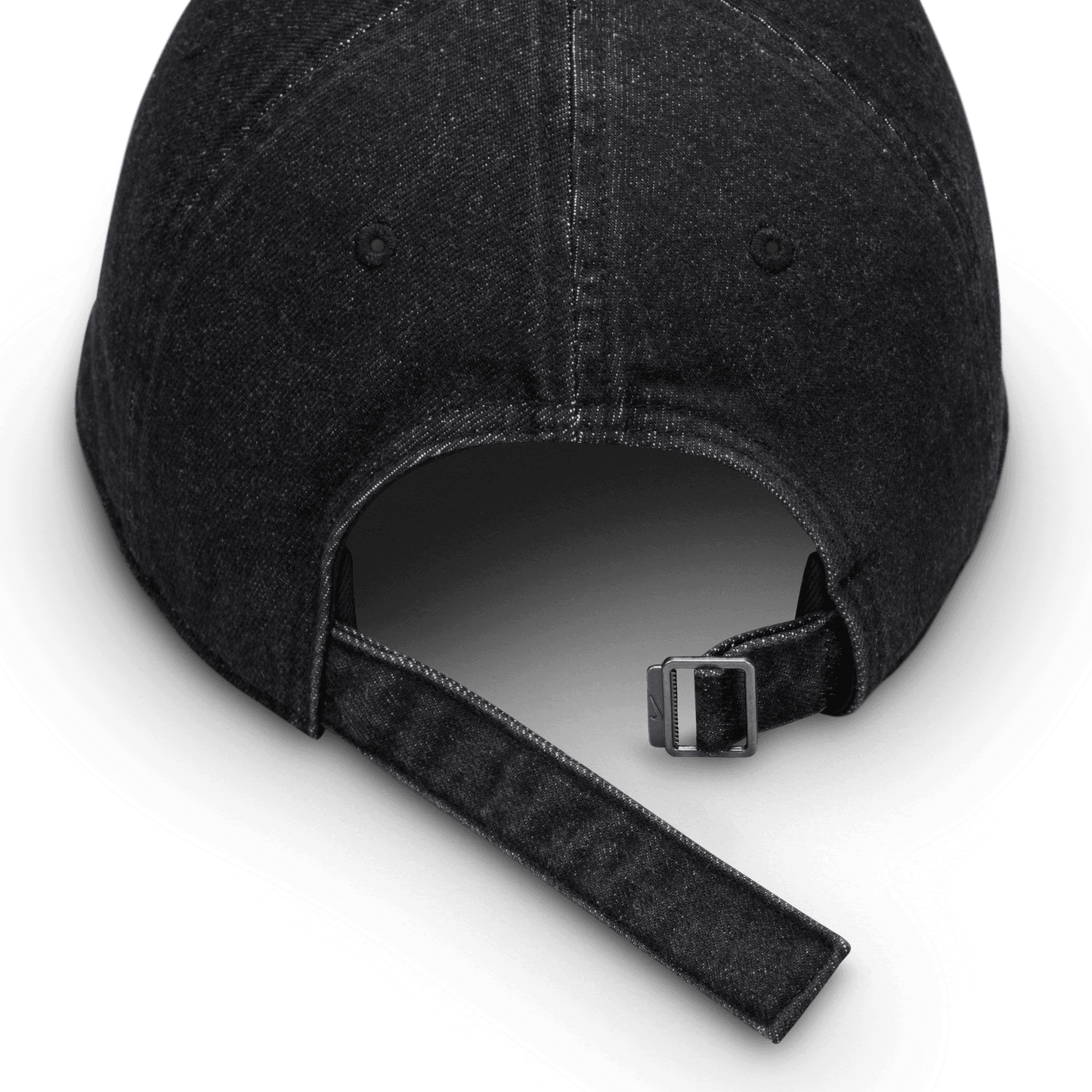 Nike Club Unstructured Denim Cap Black - White