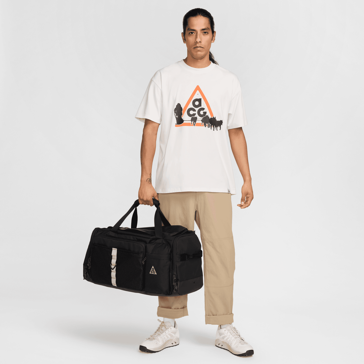Nike ACG "Daymax" Duffel Bag 60L Black - College Grey