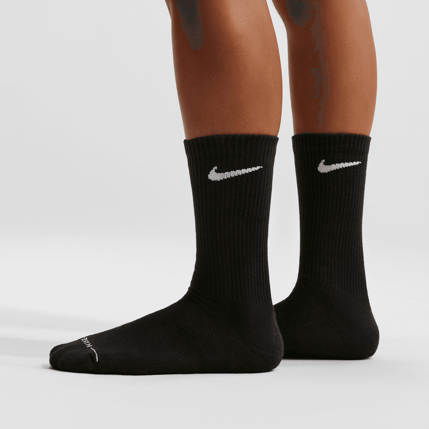 Nike Everyday Elevated Crew Socks 6-Pack Black