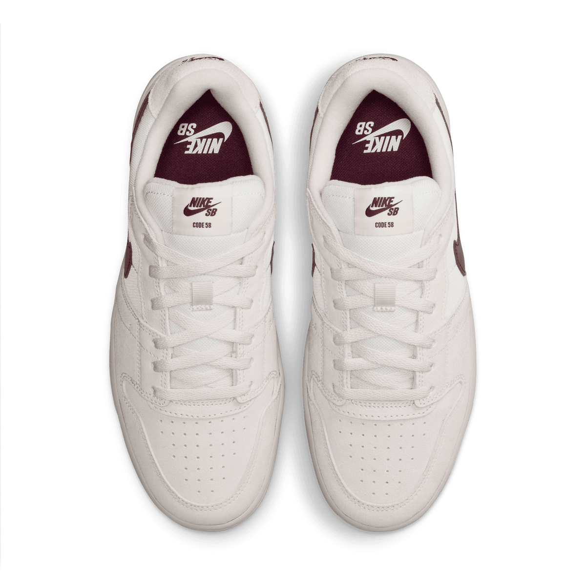 Nike SB Code 58 Summit White - Mystic Dates - Phantom