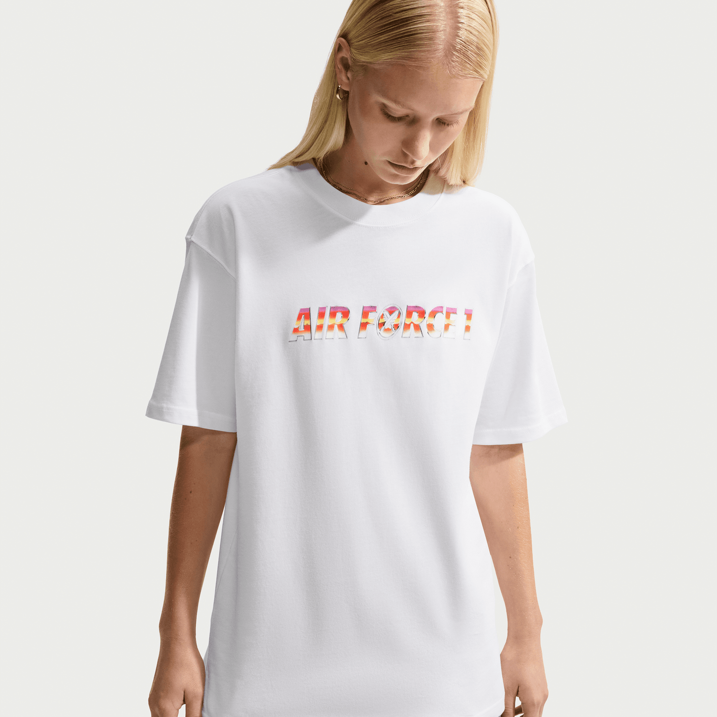 Nike SB Yuto Horigome Air Force 1 AF1 Skate T-Shirt White