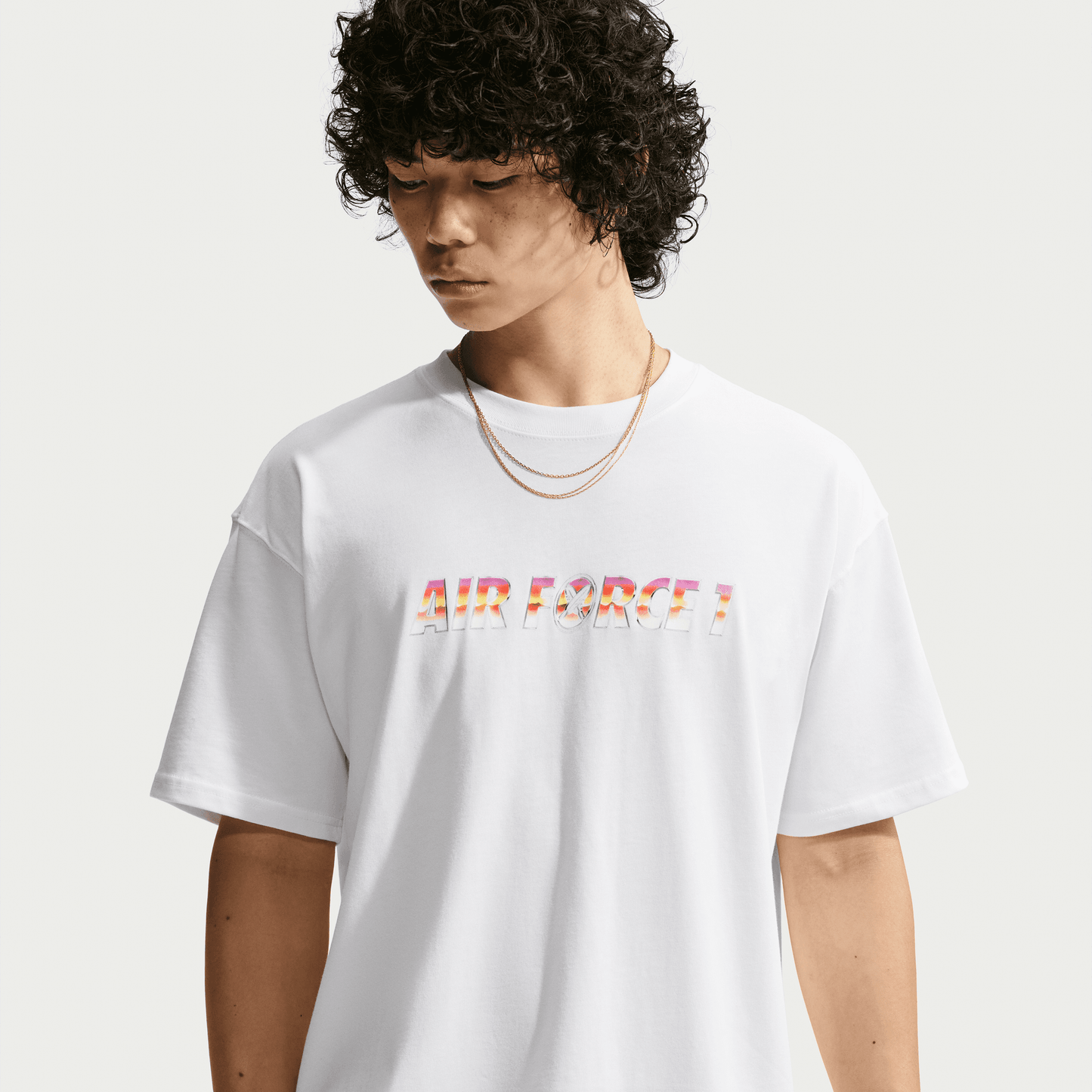 Nike SB Yuto Horigome Air Force 1 AF1 Skate T-Shirt White