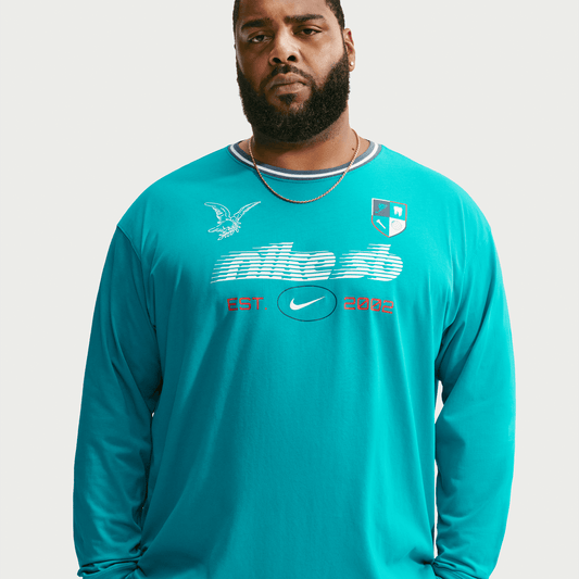 Nike SB Long Sleeve Skate T-Shirt Green Energy