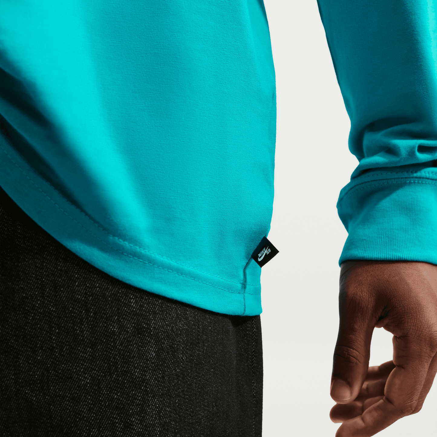 Nike SB Long Sleeve Skate T-Shirt Green Energy