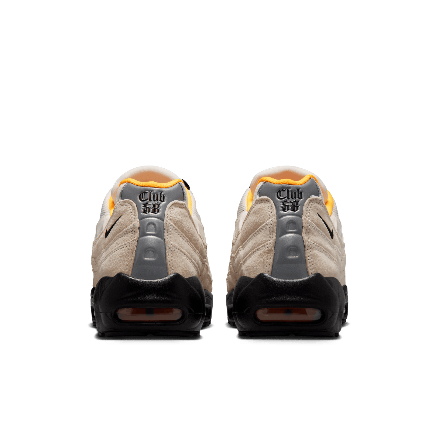 Nike SB "Club 58" FC Pack Air Max 95 Sail - Black - Laser Orange