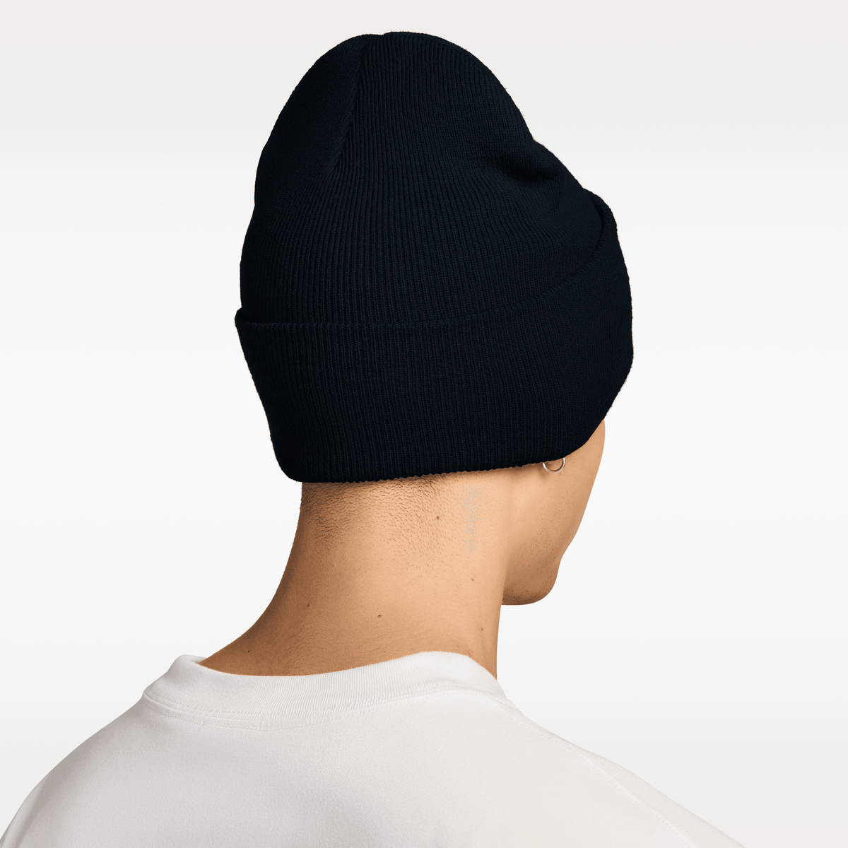 Nike SB Peak Skate Beanie Black - White