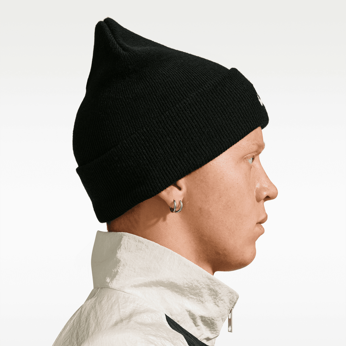Nike SB Peak Skate Beanie Black - White
