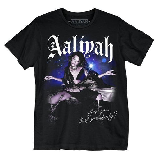 Aaliyah That Somebody T-Shirt Black-Black Sheep Skate Shop
