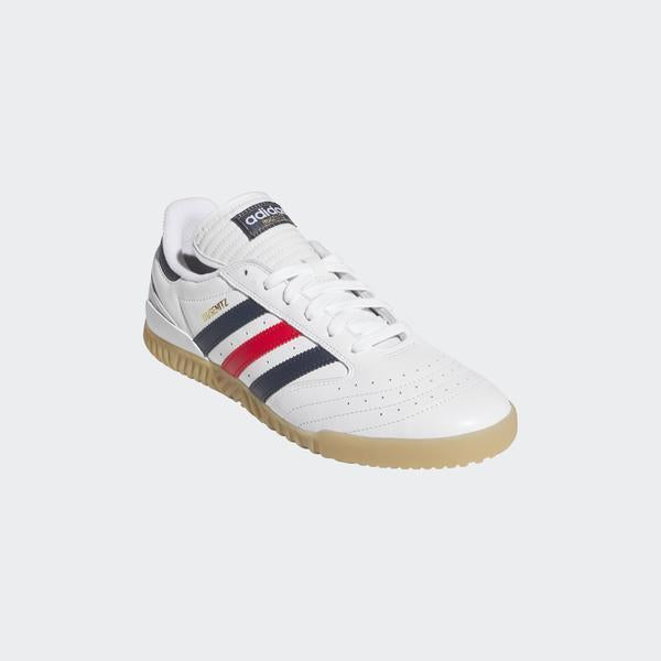 Adidas Busenitz Indoor Super Footwear White - Collegiate Navy - Better Scarlet-Black Sheep Skate Shop