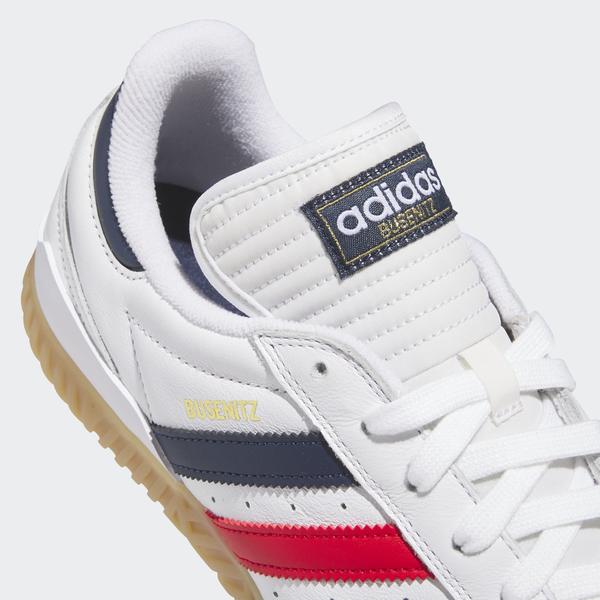 Adidas Busenitz Indoor Super Footwear White - Collegiate Navy - Better Scarlet-Black Sheep Skate Shop
