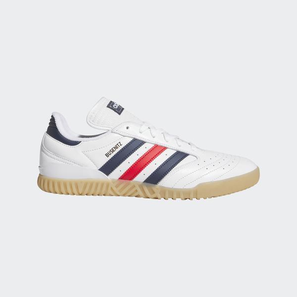 Adidas Busenitz Indoor Super Footwear White - Collegiate Navy - Better Scarlet-Black Sheep Skate Shop