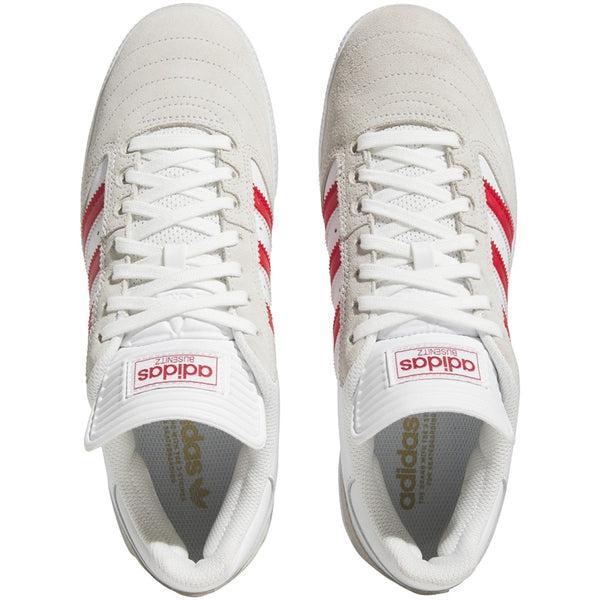 Adidas Busenitz Pro Shoes Footwear White - Better Scarlet - Metallic Gold-Black Sheep Skate Shop