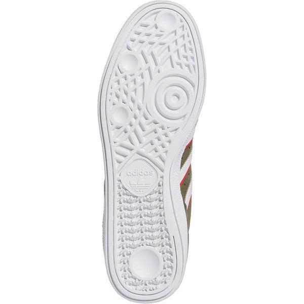 Adidas Busenitz Pro x Dan Mancina Olive Strata - Red - Footwear White-Black Sheep Skate Shop