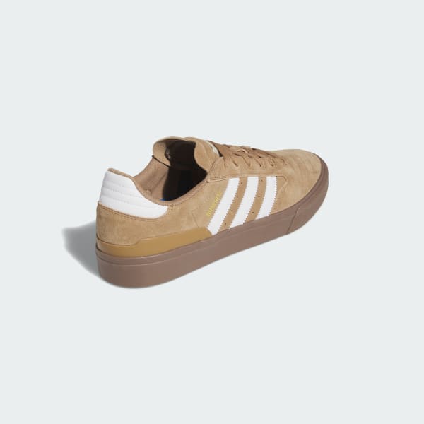 Adidas Busenitz Vulc II Cardboard - Chalk White - Gold Metallic-Black Sheep Skate Shop