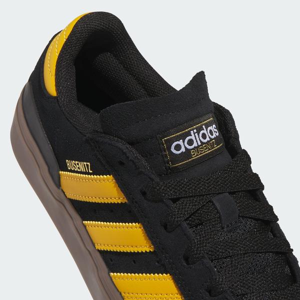 Adidas Busenitz Vulc II Core Black - Preloved Yellow - Gum-Black Sheep Skate Shop