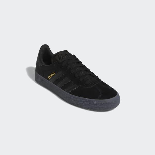 Adidas Gazelle ADV Core Black - Core Black - Metallic Gold-Black Sheep Skate Shop