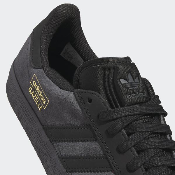 Adidas Gazelle ADV Grey - Black - Gold Metallic-Black Sheep Skate Shop
