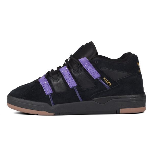 Adidas Kader Core Black - Collegiate Purple - Gold Metallic-Black Sheep Skate Shop