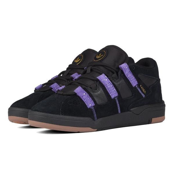 Adidas Kader Core Black - Collegiate Purple - Gold Metallic-Black Sheep Skate Shop