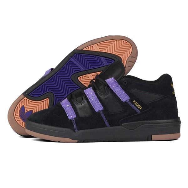 Adidas Kader Core Black - Collegiate Purple - Gold Metallic-Black Sheep Skate Shop
