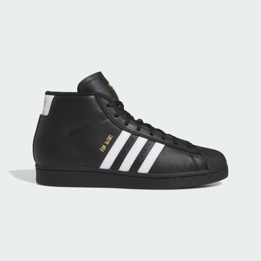 Adidas Pro Model ADV Core Black - Footwear White - Gold Metallic-Black Sheep Skate Shop