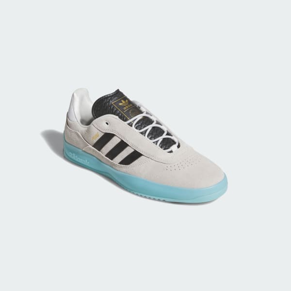 Adidas Puig Crystal White - Core Black - Light Aqua-Black Sheep Skate Shop