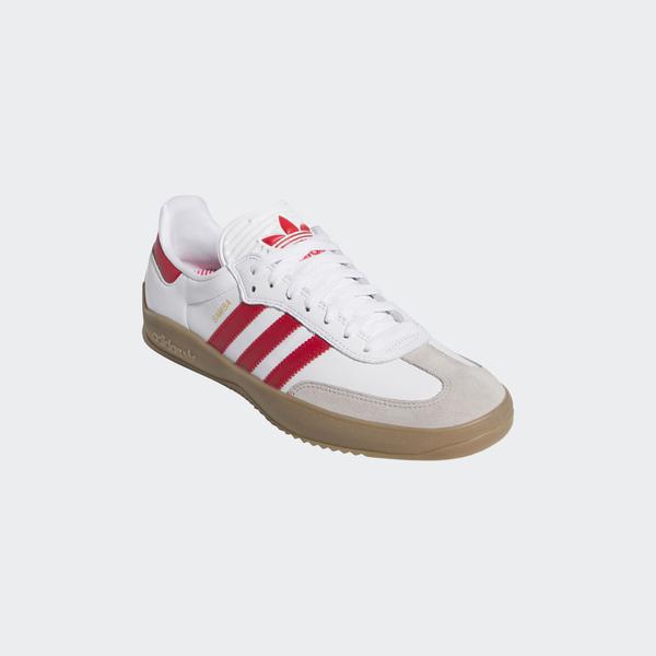 Adidas Puig Samba Footwear White - Better Scarlet - Gum-Black Sheep Skate Shop