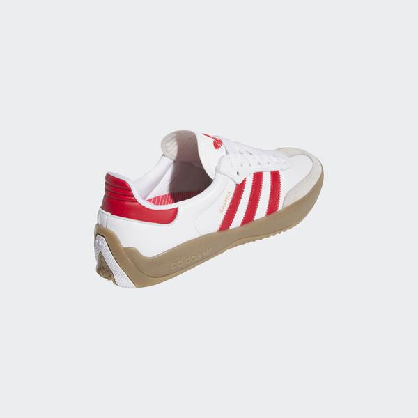 Adidas Puig Samba Footwear White - Better Scarlet - Gum-Black Sheep Skate Shop