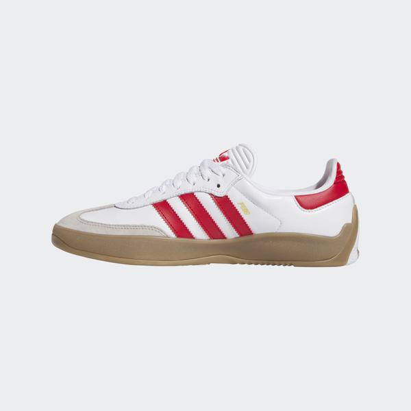 Adidas Puig Samba Footwear White - Better Scarlet - Gum-Black Sheep Skate Shop