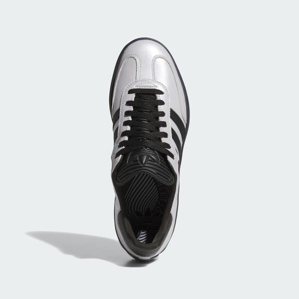Adidas Puig Samba Silver Metallic - Core Black - Core Black-Black Sheep Skate Shop