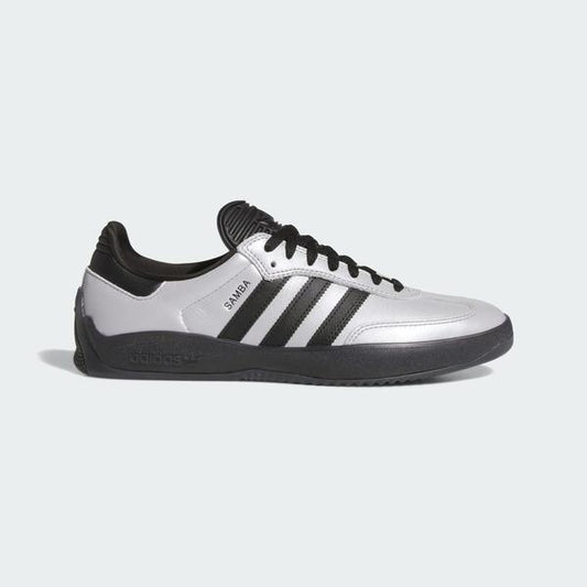 Adidas Puig Samba Silver Metallic - Core Black - Core Black-Black Sheep Skate Shop