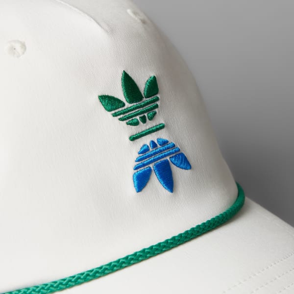 Adidas Rolling Links Five Panel Cap Chalk White OSFW Golf Headwear