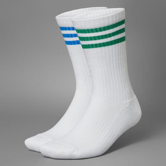 Adidas Rolling Links Crew Socks White-Black Sheep Skate Shop