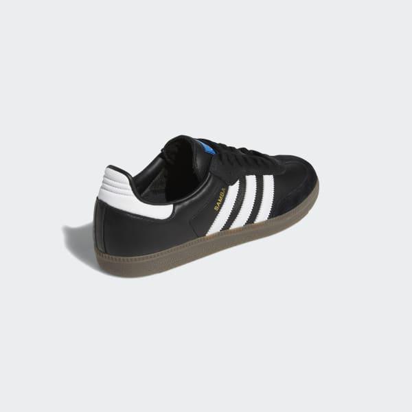 Adidas Samba ADV Core Black - Cloud White - Gold Metallic – Black