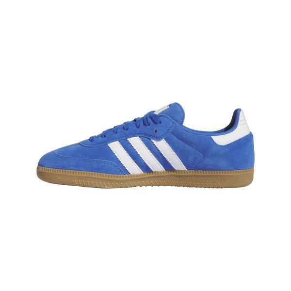 Adidas Samba ADV Suede Bluebird - Footwear White - Gold Metallic - Gum-Black Sheep Skate Shop