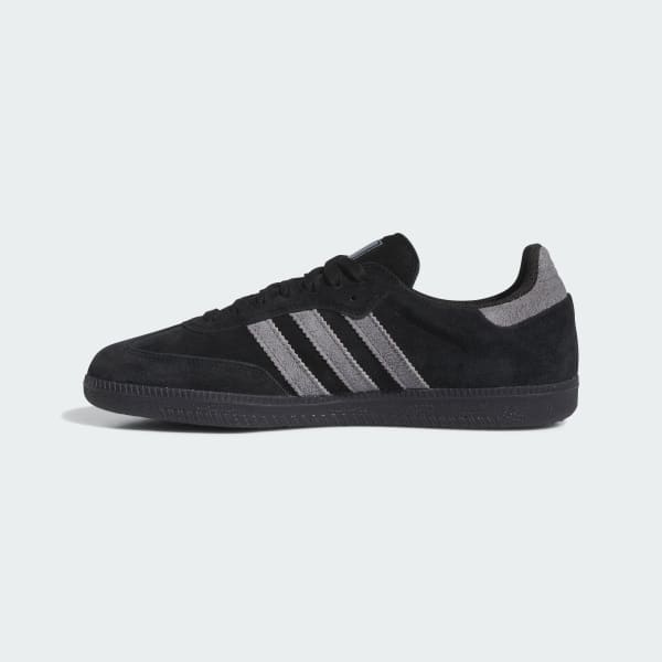 Adidas Samba ADV Suede Core Black - Grey Four - Gold Metallic-Black Sheep Skate Shop