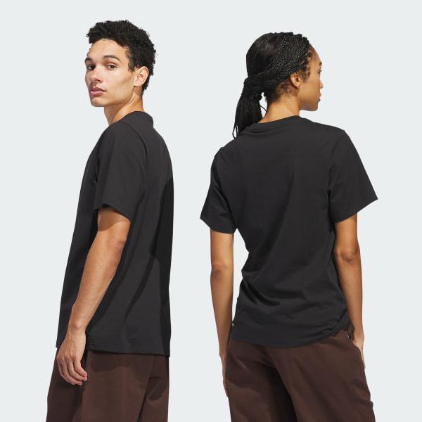 Adidas Shmoofil Fill Tee Gender Neutral Black - Multi-Black Sheep Skate Shop